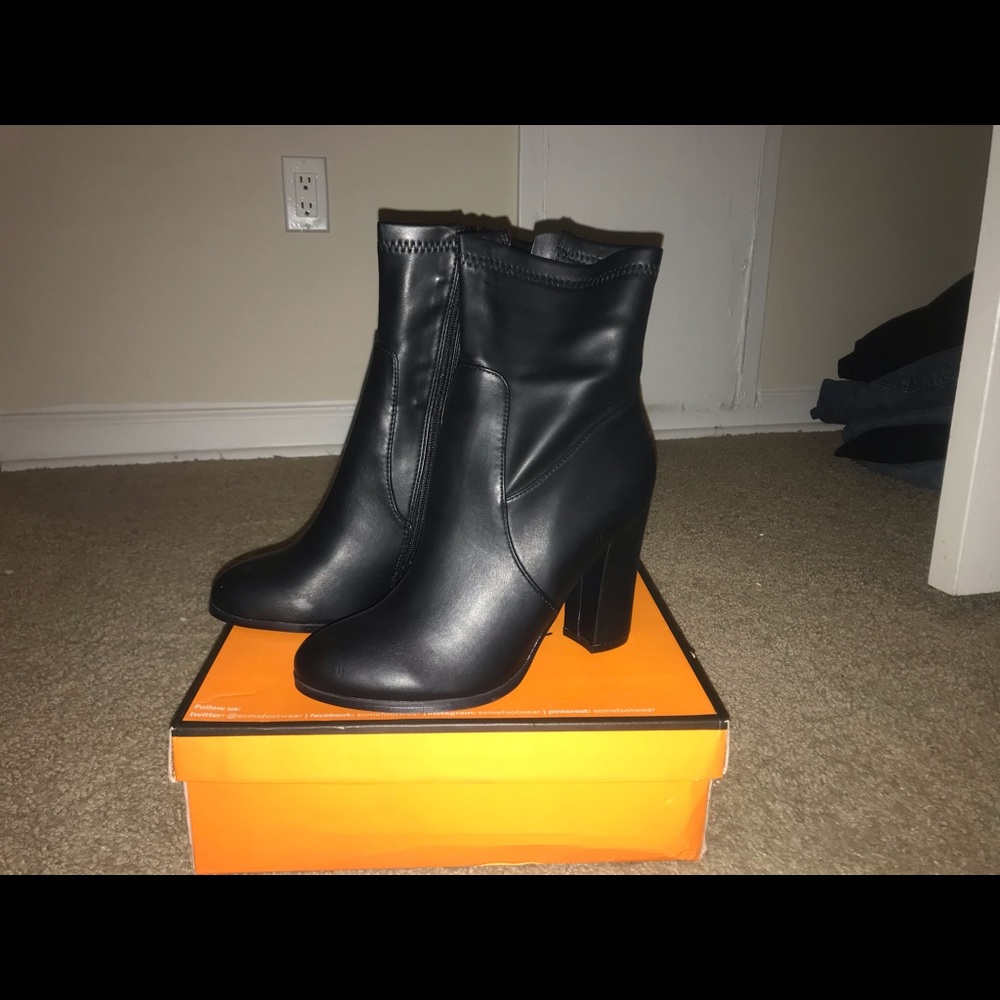 Black booties
